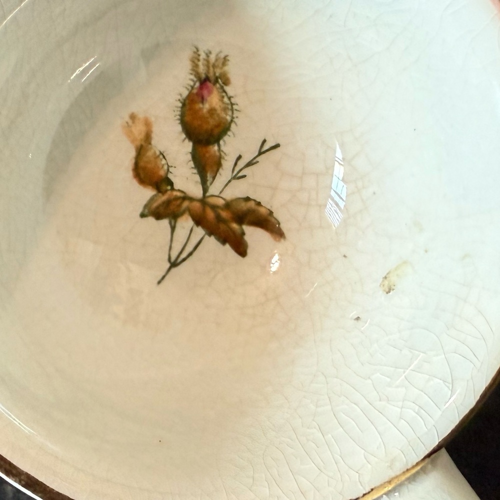 ROYAL IRONSTONE ALFRED MEAKING Serving Dish and Spoon - Picture 12 of 16